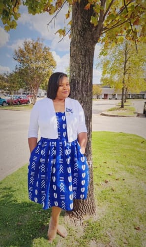 Tameca H. review of Dress- Elastic (multiple lengths) ships in 10 business days image 1 out of 1