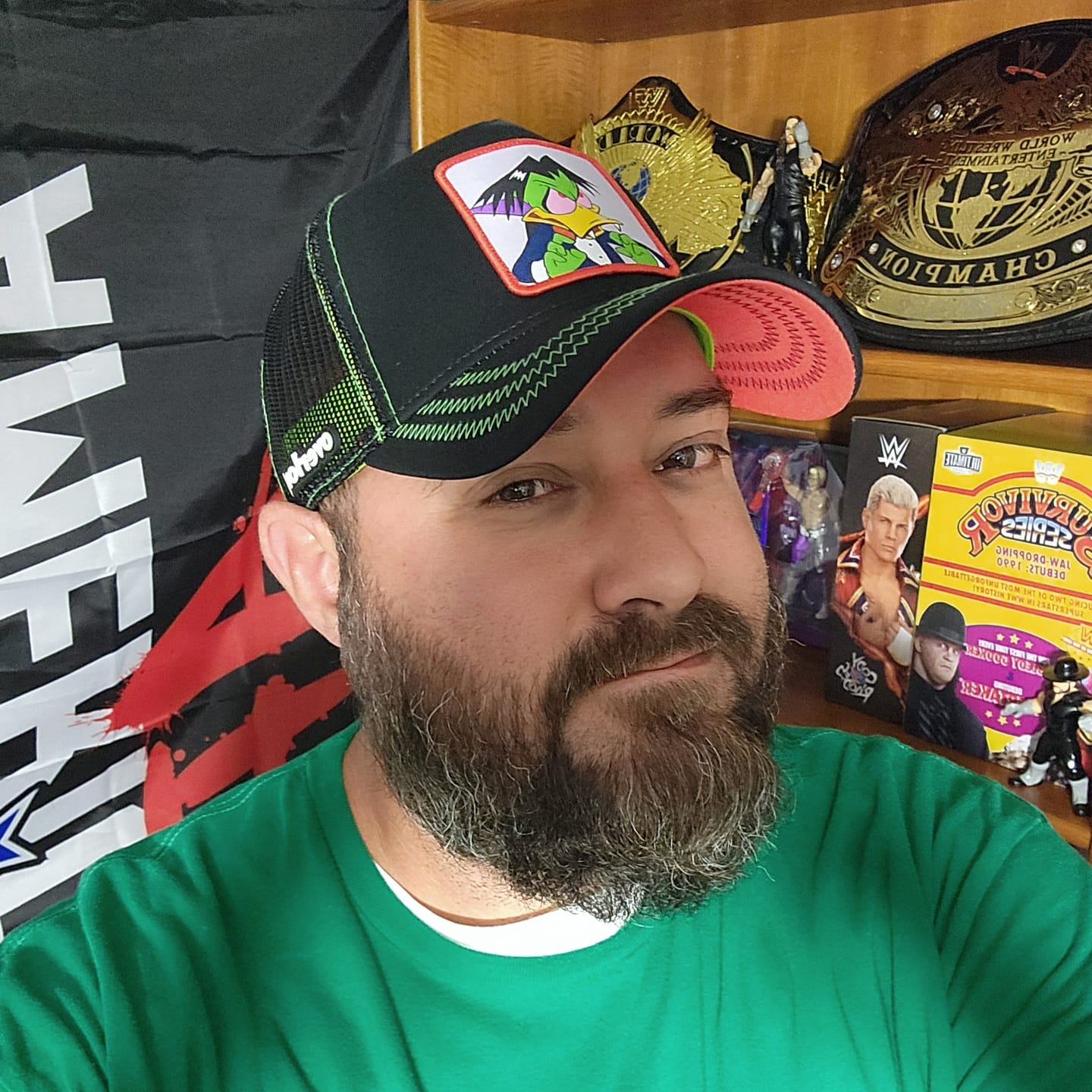Customer photo review of OVERLORD X Count Duckula: Duckula Trucker Cap
