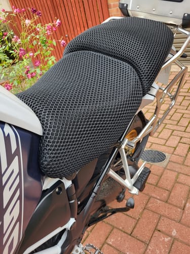 Customer photo review of Wind Rider Seat Cover