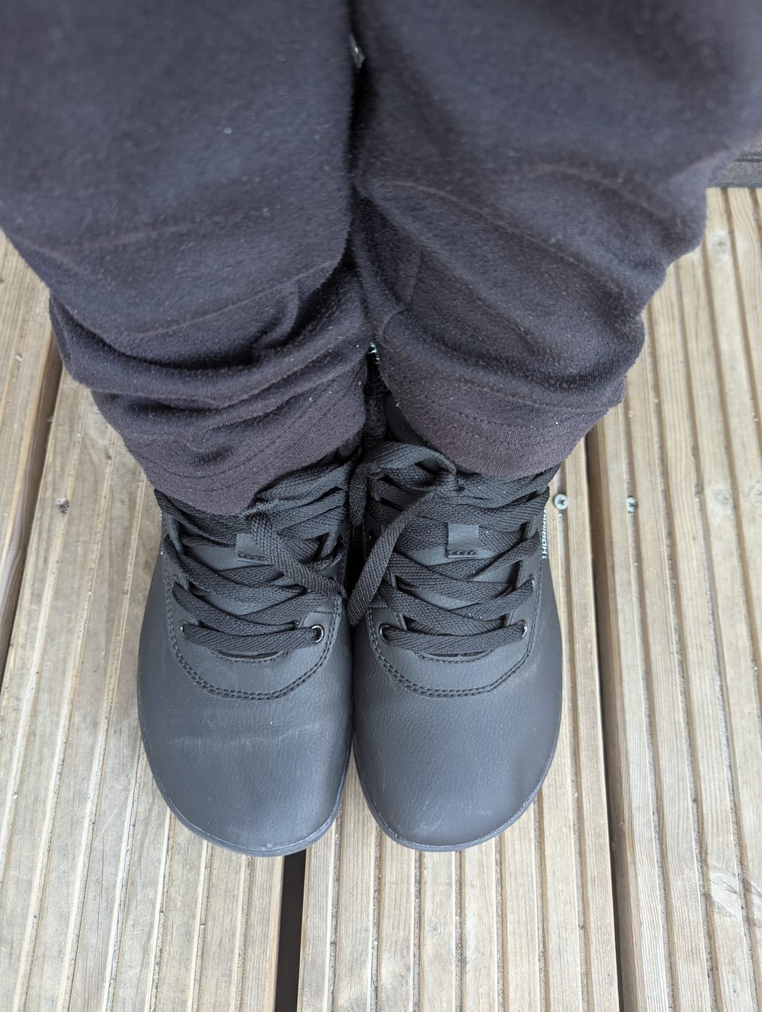 Customer photo review of Spruce - Winter Barefoot Shoes
