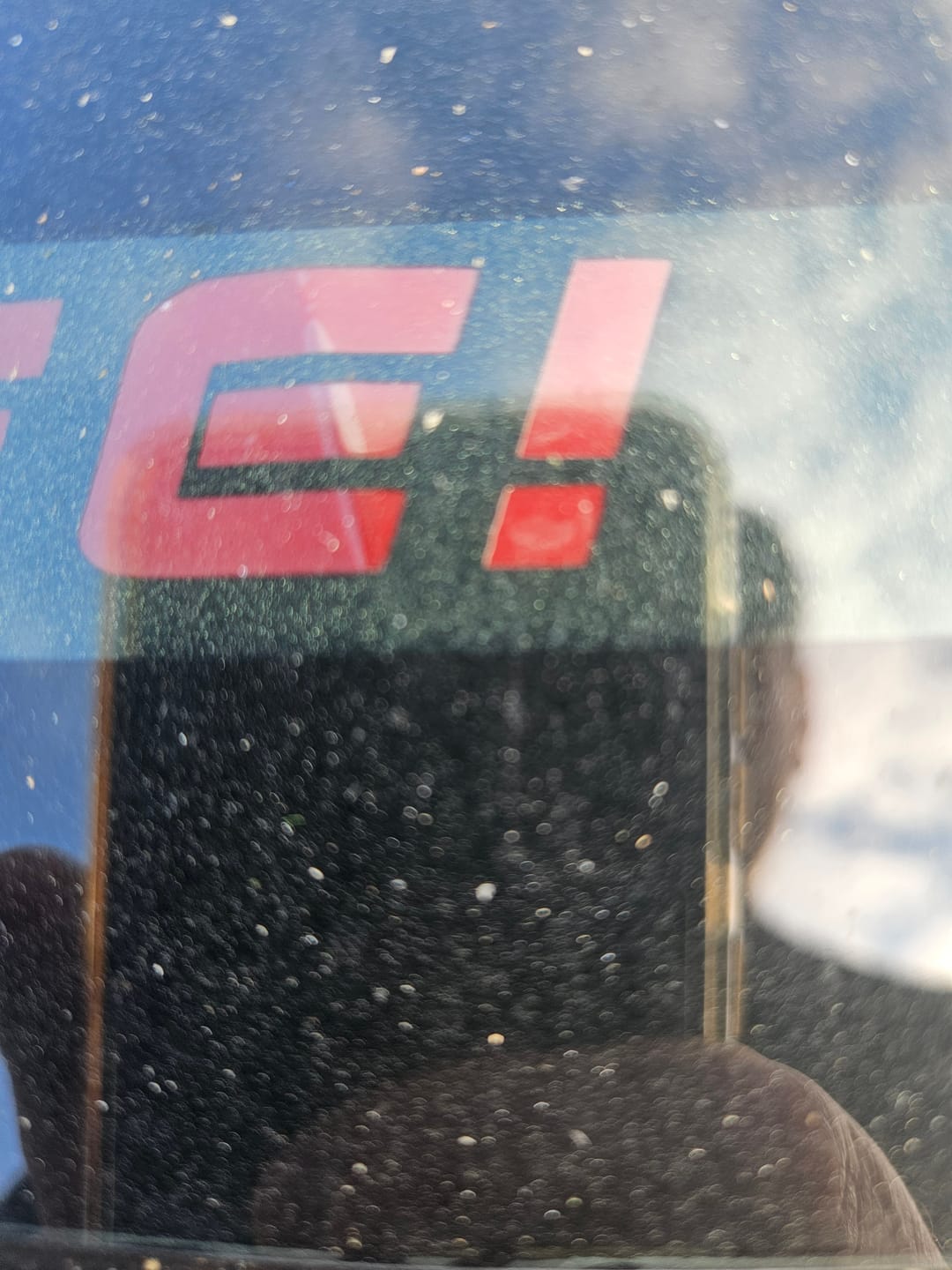 Customer photo review of Custom Rear Windscreen Brake Light Decals For Tesla Model 3 2017-2024