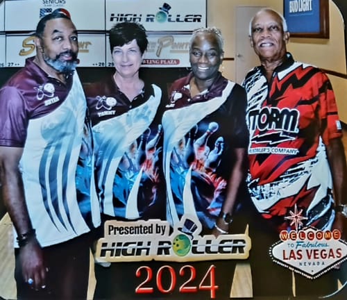Customer photo review of Maxcorners Bowling Ball And Pins Texas Map Multicolor Option Customized Name 3D Shirt (4 Colors)