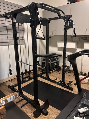 Customer photo review of Major Fitness PLM03 All-In-One Home Gym Power Rack