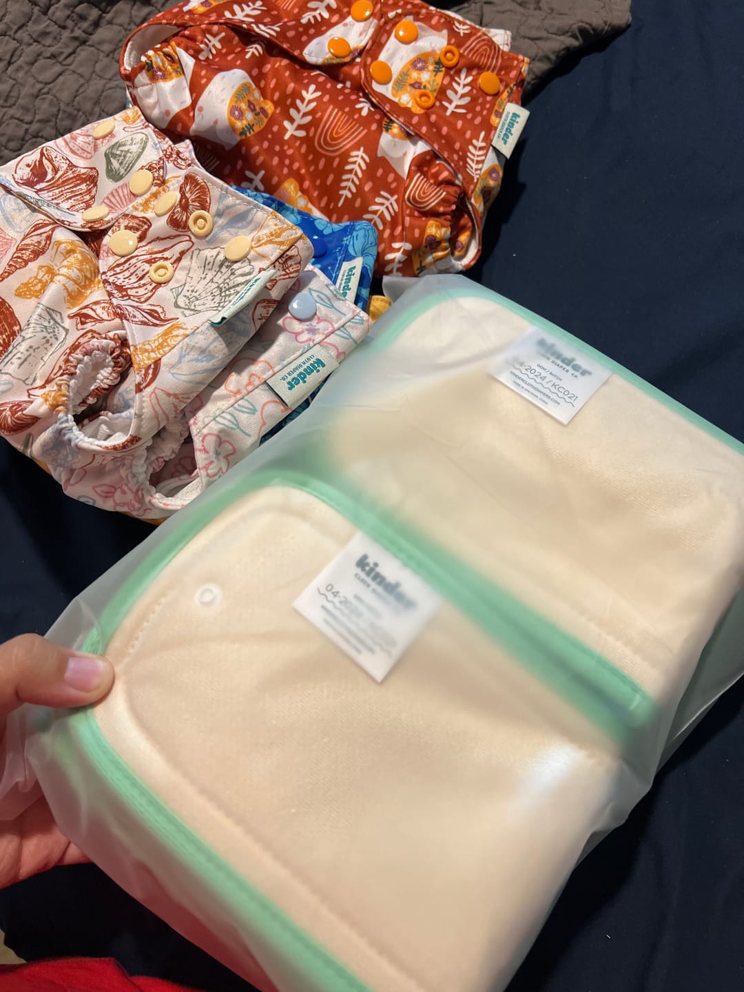 Customer photo review of 6-Layer Bamboo Hemp Cotton Insert