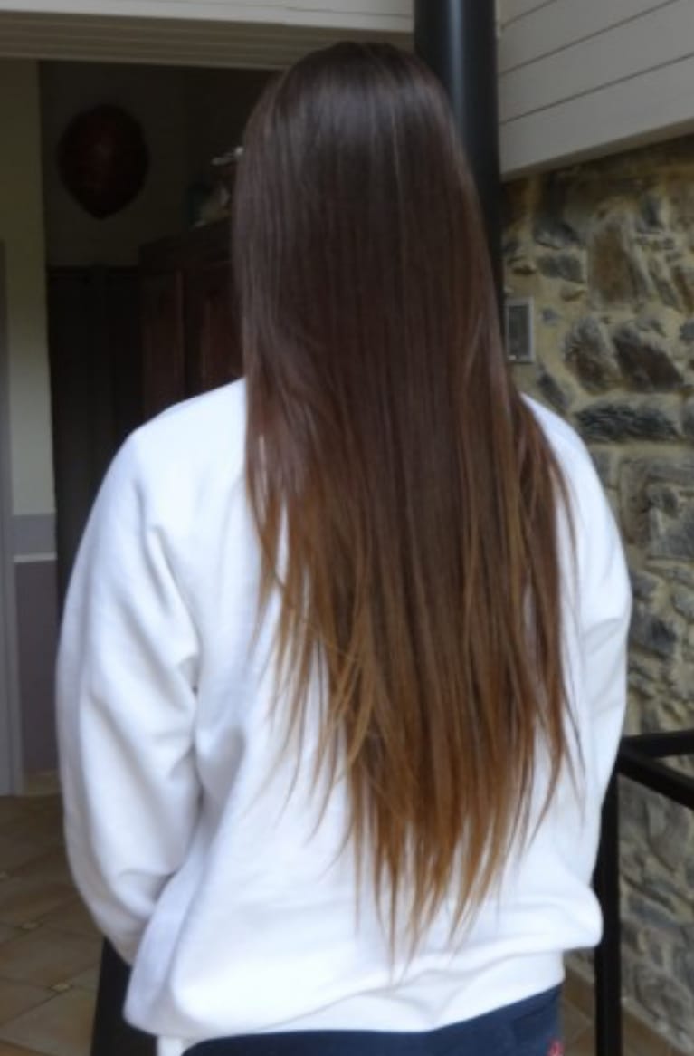 Customer photo review of Glow Hair 1 mois - Pousse accélérée et anti-chute
