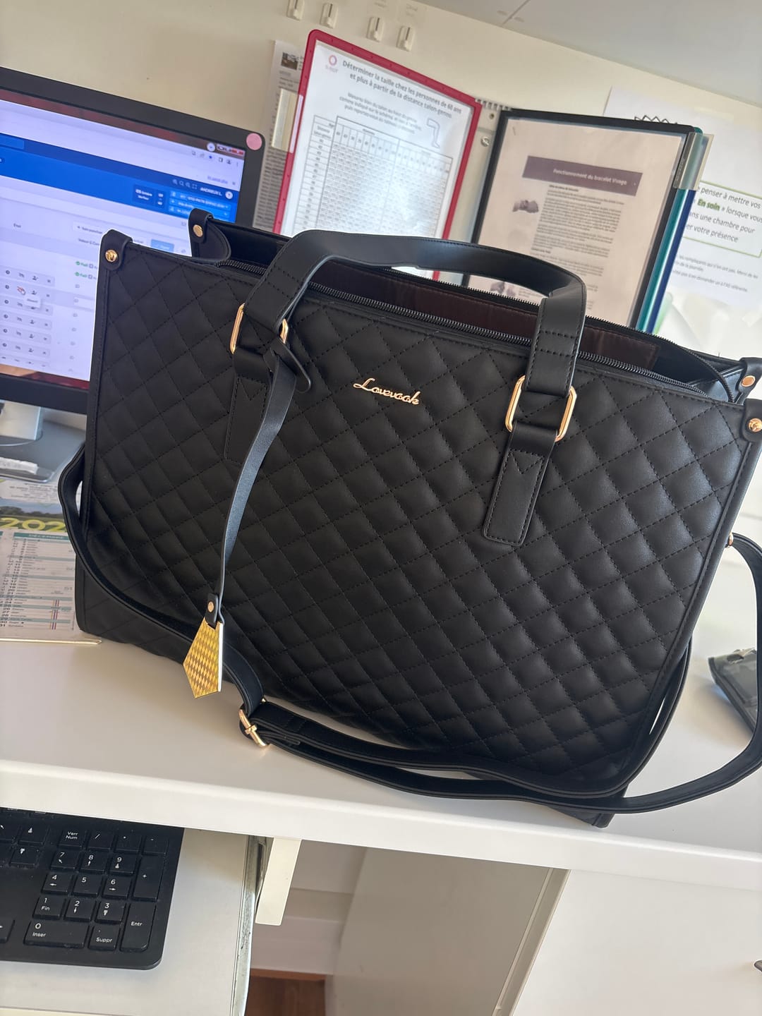 Customer photo review of Sac à main 3-EN-1