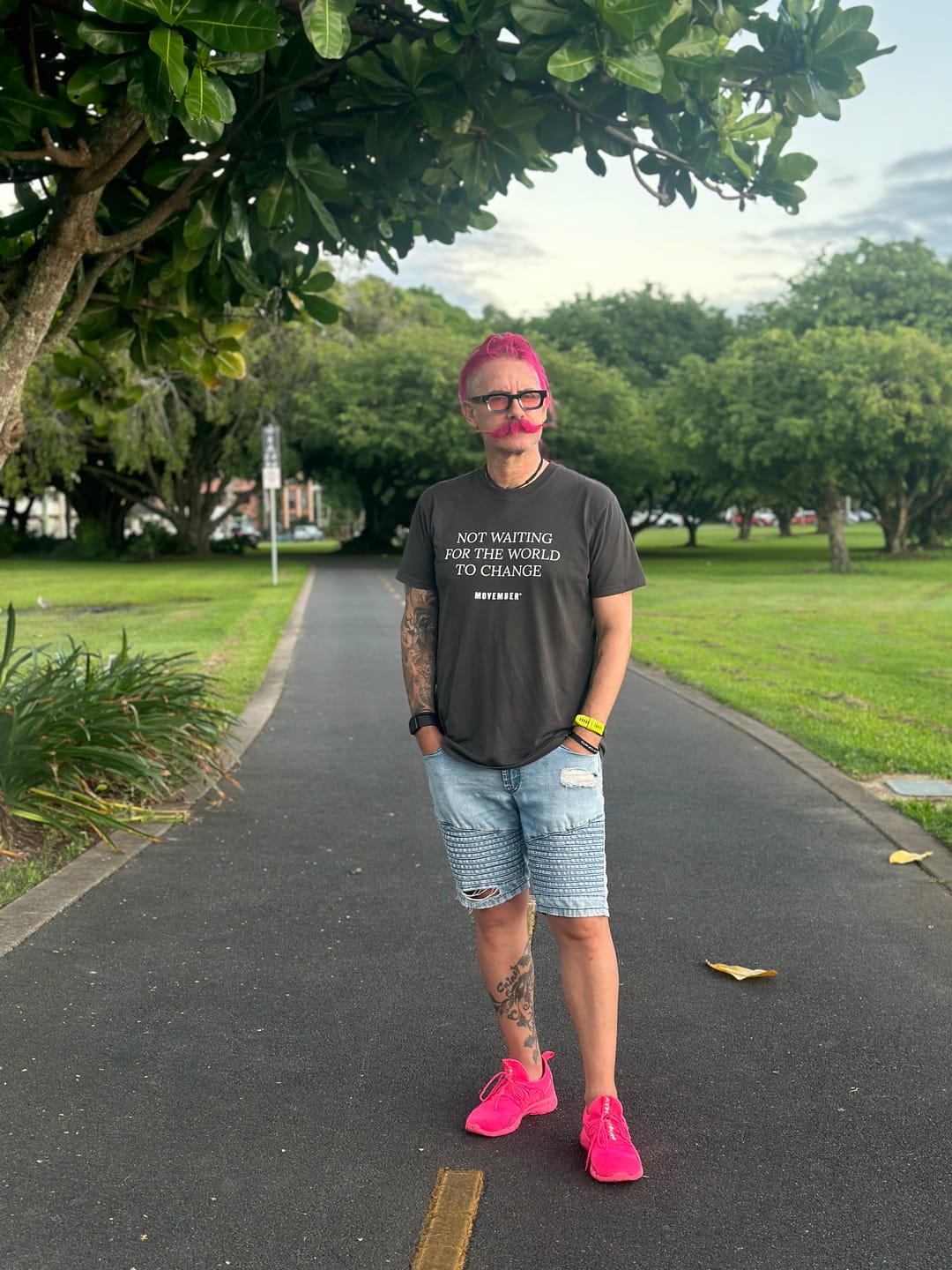 Customer photo review of ALTIS Pink Sneakers