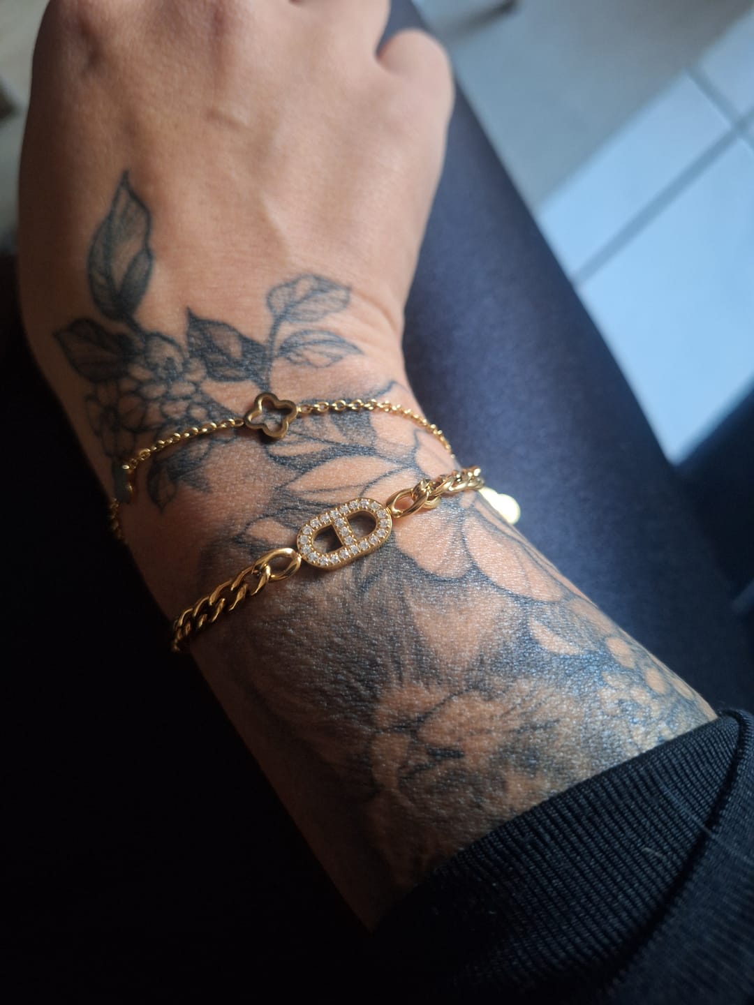 Customer photo review of Prestige 2 Armband | 18K vergoldet