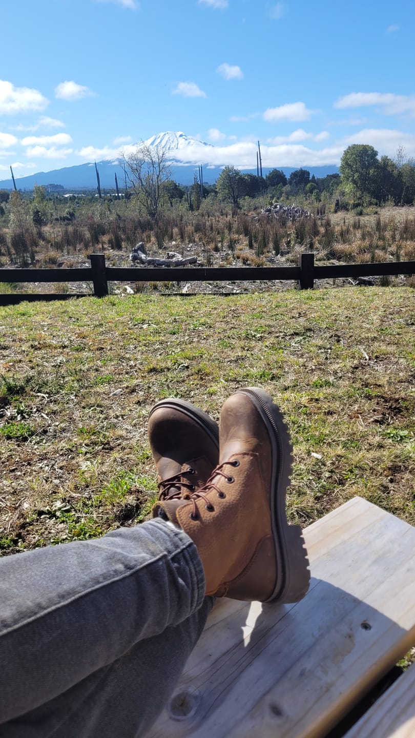 Customer photo review of Botín Explorer 2 Café Rústico Mujer