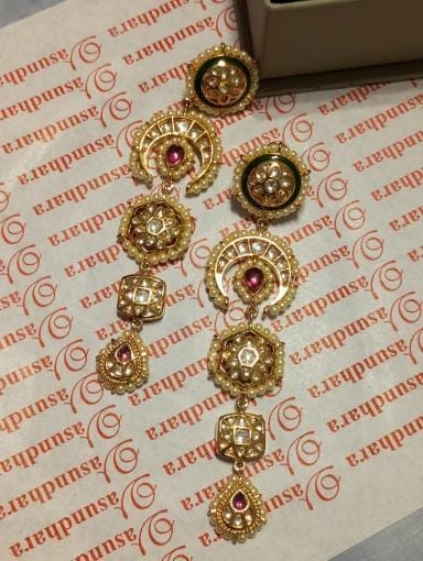 Customer photo review of Maysa Earrings