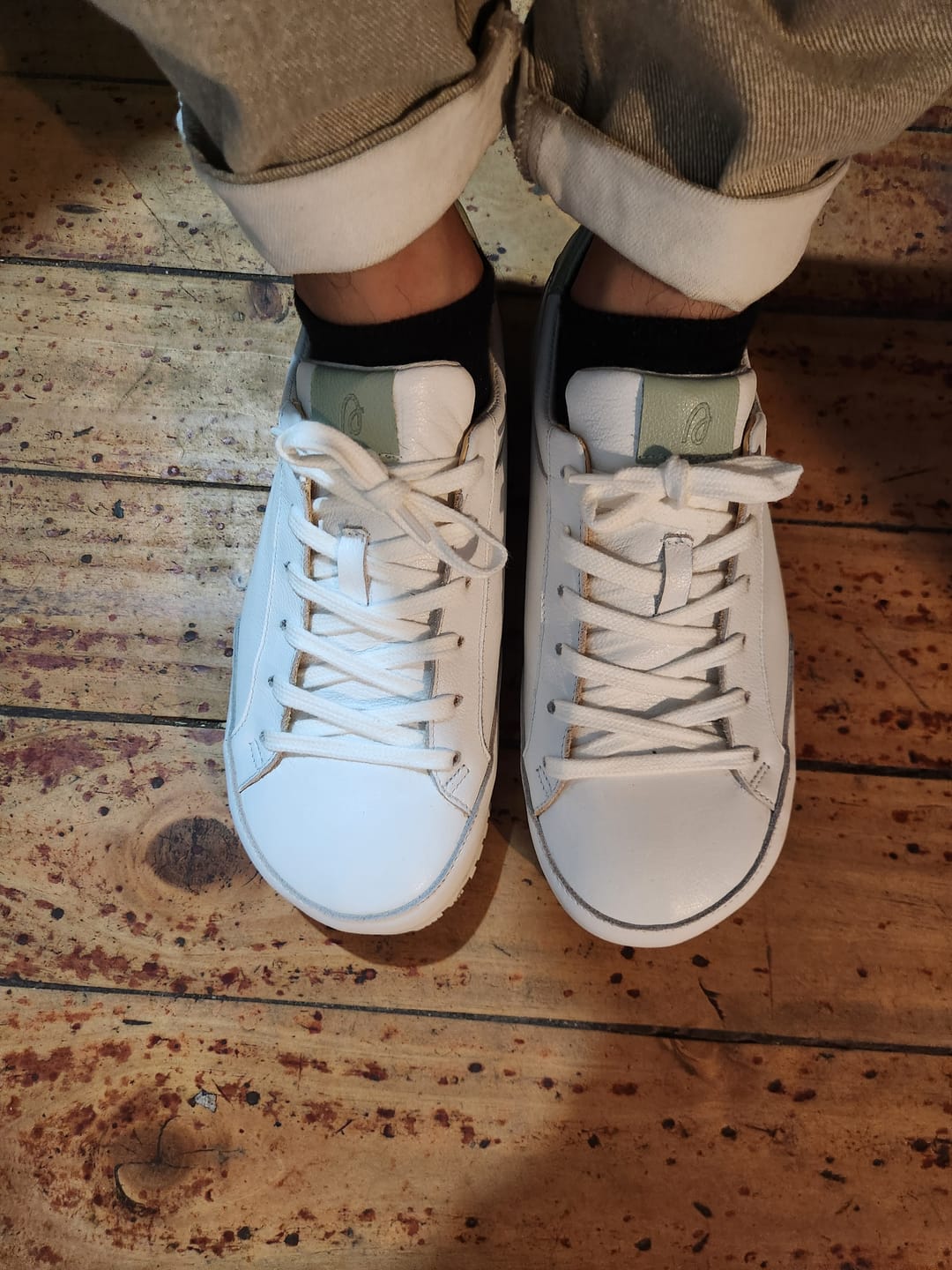 Customer photo review of Zapatilla A1. Blanca Romero