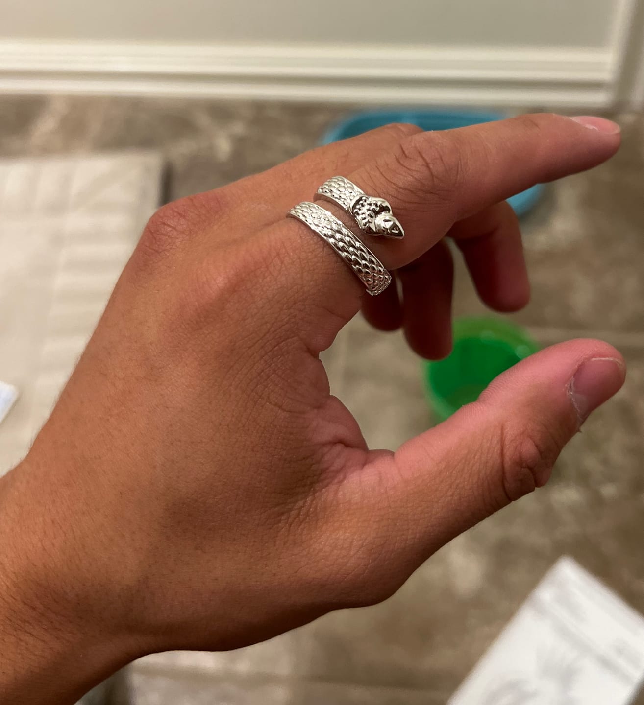 Customer photo review of UPGRADED SLIME RING