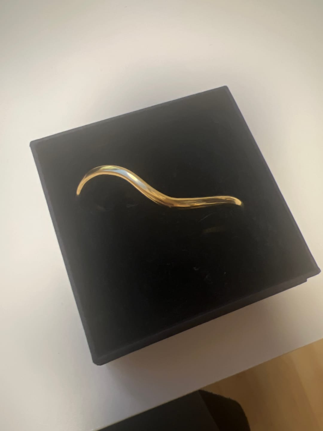 Customer photo review of Wave Gold Bracelet