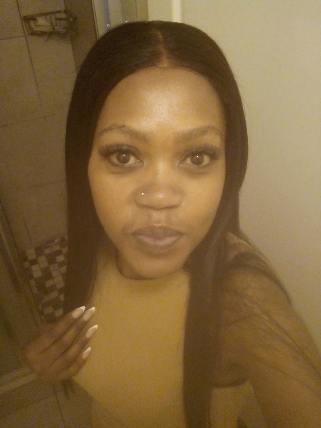 Customer photo review of Vietnam Super Double Drawn 5X5 Lace Wig