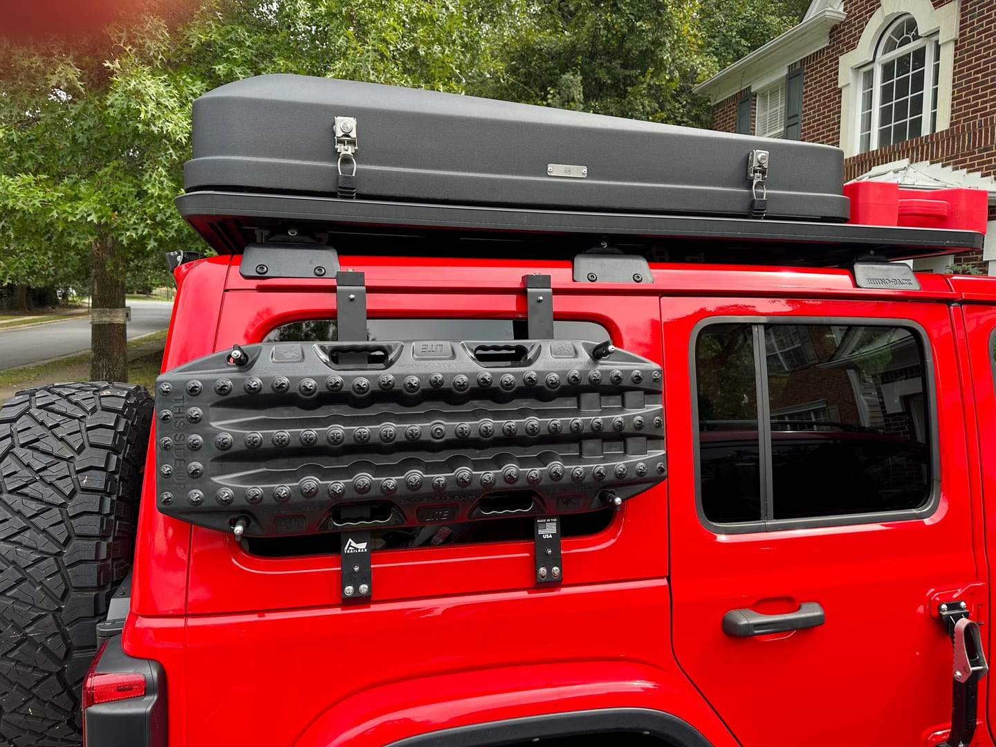 Customer photo review of Universal MaxTrax LITE Plate