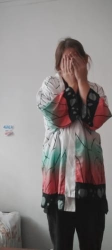Customer photo review of Demon Slayer Corps Cloak