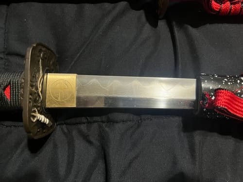 Customer photo review of Custom-Made Katana