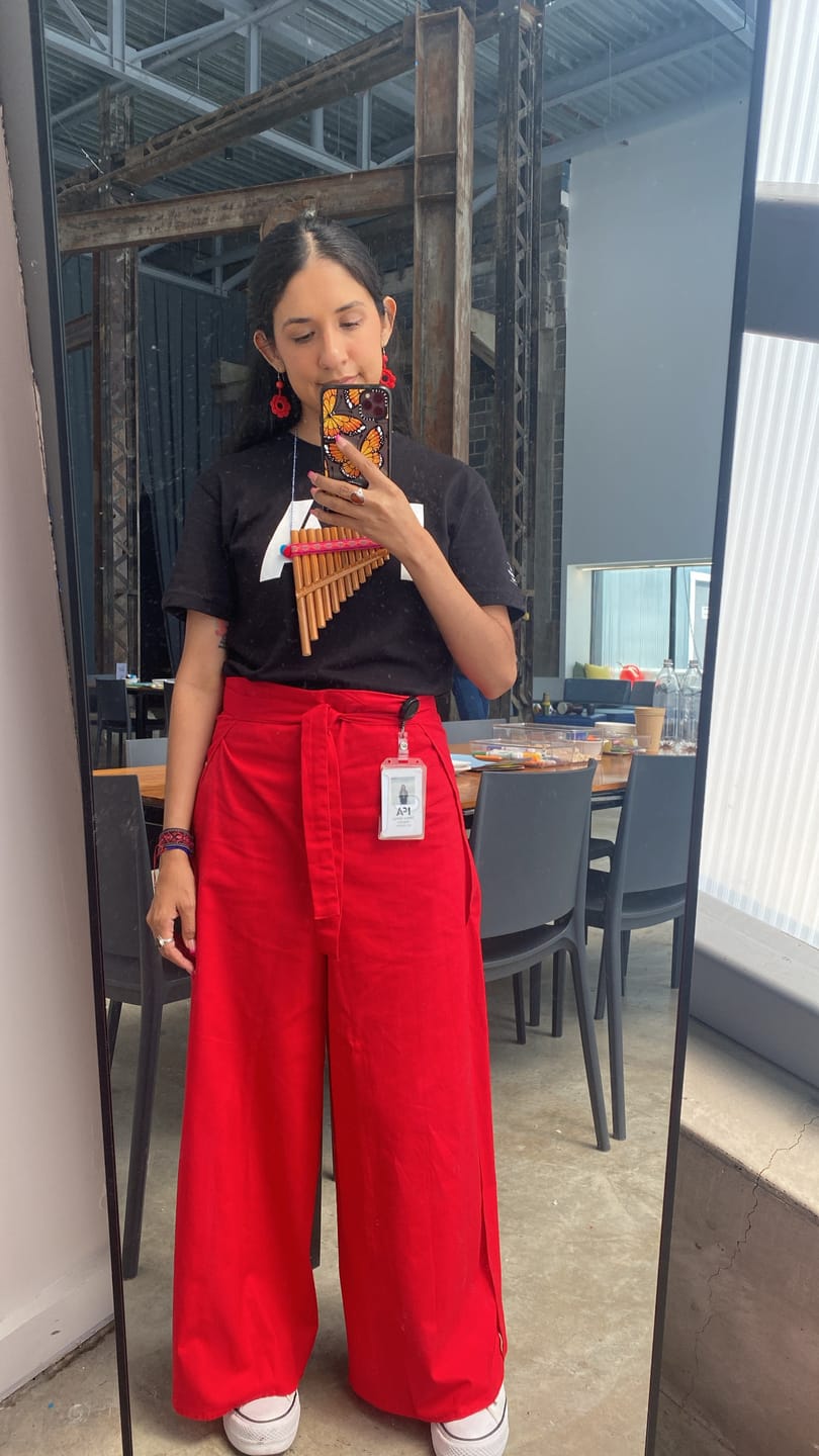 Customer photo review of Wrap Around Pants