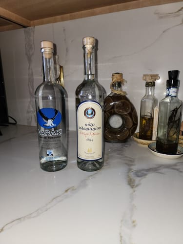 Customer photo review of Ouzo Plomari - 700ml