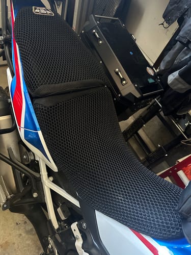 Customer photo review of Wind Rider Seat Cover