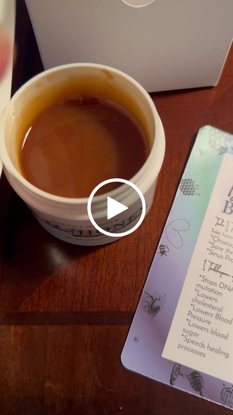 Customer video review of BuckWheat Honey
