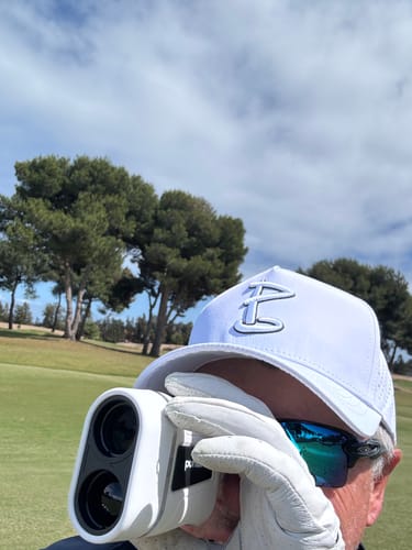 Customer photo review of White on White Icon Cap