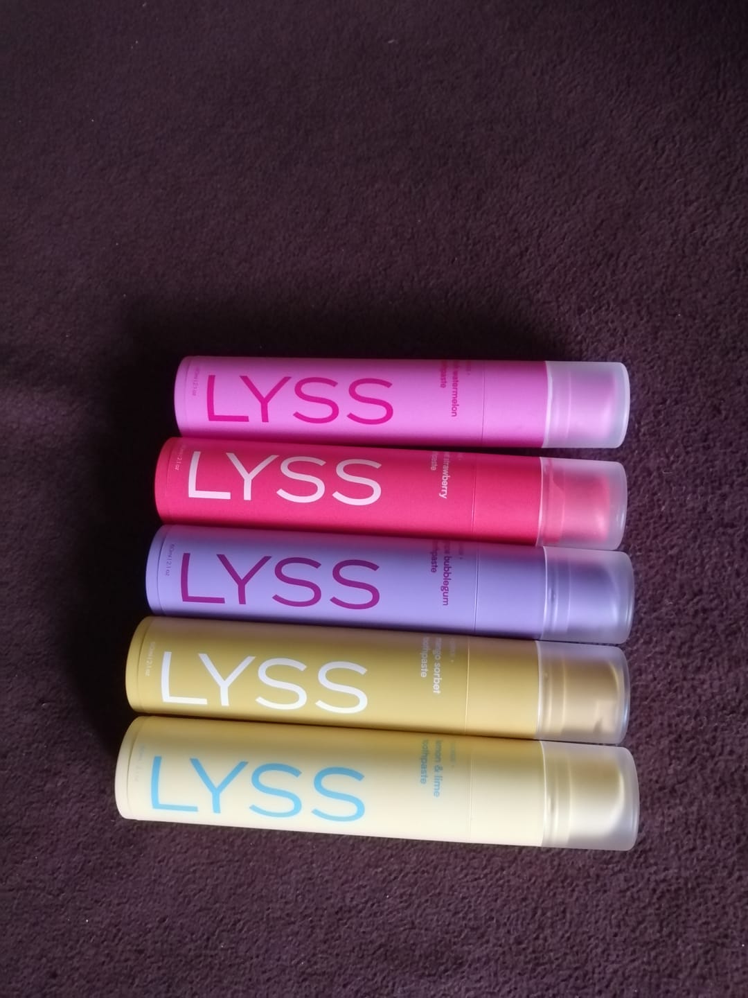 Customer photo review of 3+2 ZDARMA balení zubních past LYSS