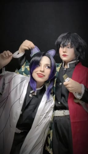 Customer photo review of Demon Slayer Corps Cloak