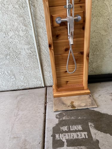 Customer photo review of Invisible Spray 2.0 Starter Kit (10-15 sq ft)