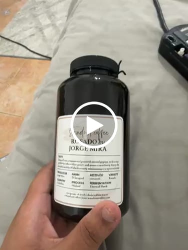 Customer video review of Jorge Mira, Anaerobic Yeast Rosado, Thermal Shock Washed - Antioquia, Colombia