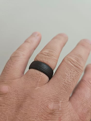 Customer photo review of The Cocoa - Silicone Ring