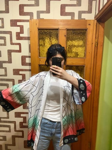 Customer photo review of Demon Slayer Corps Cloak