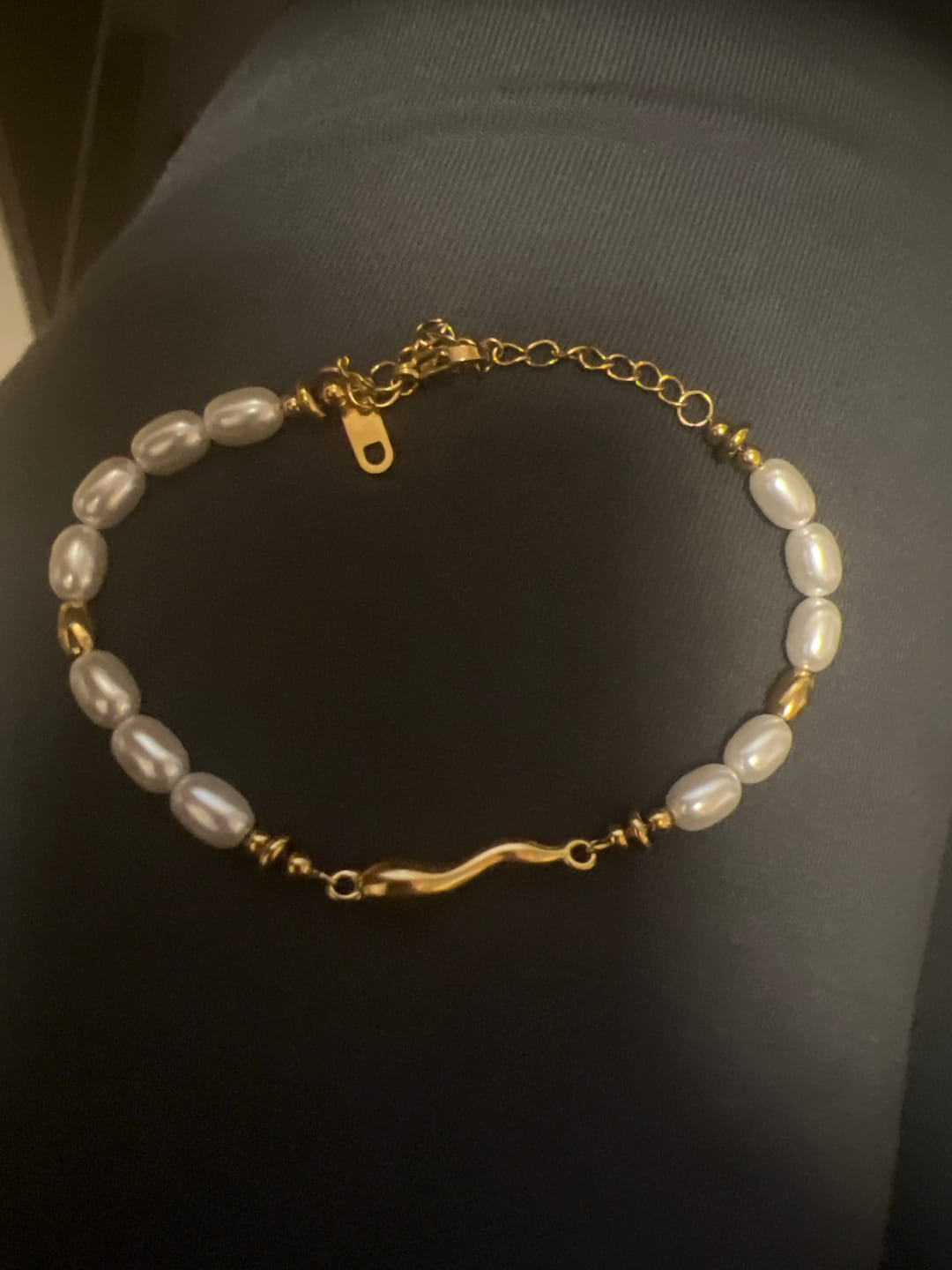 Customer photo review of Lovina Freshwater Pearl Bracelet