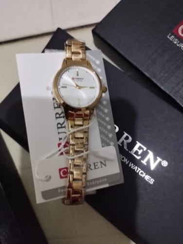 Customer photo review of Elegance® 9094 Chic Serenity Quartz Watch for Women Fashion Elegant Ladies Watches Stainless Steel Waterproof Women's Wristwatch