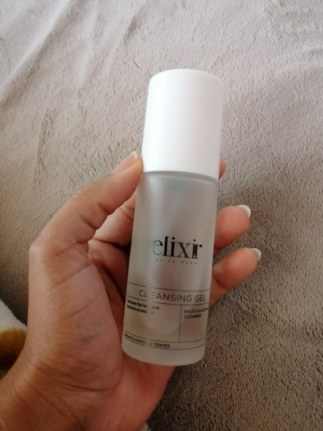 Customer photo review of Gel Limpiador Facial 150 ml