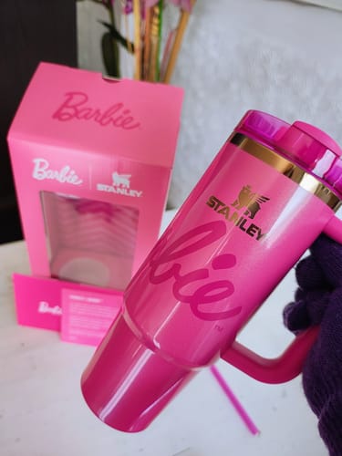 Customer photo review of Stanley Quencher Barbie™  Icon | 887ml