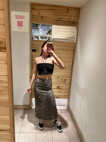 Customer photo review of Top Fruncido Black