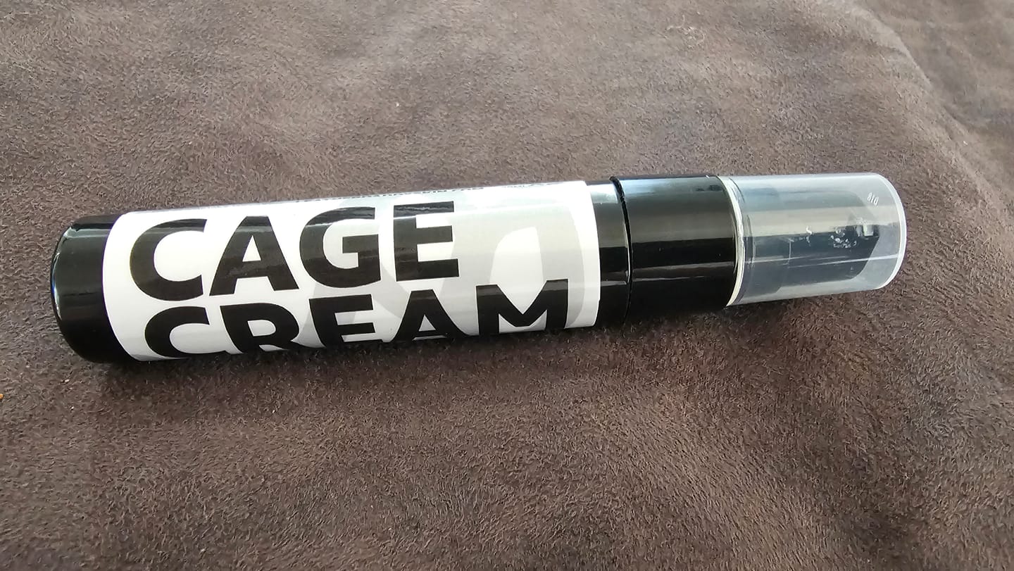 Customer photo review of LeatherDaddy Cage Cream - A KINK3D Collab