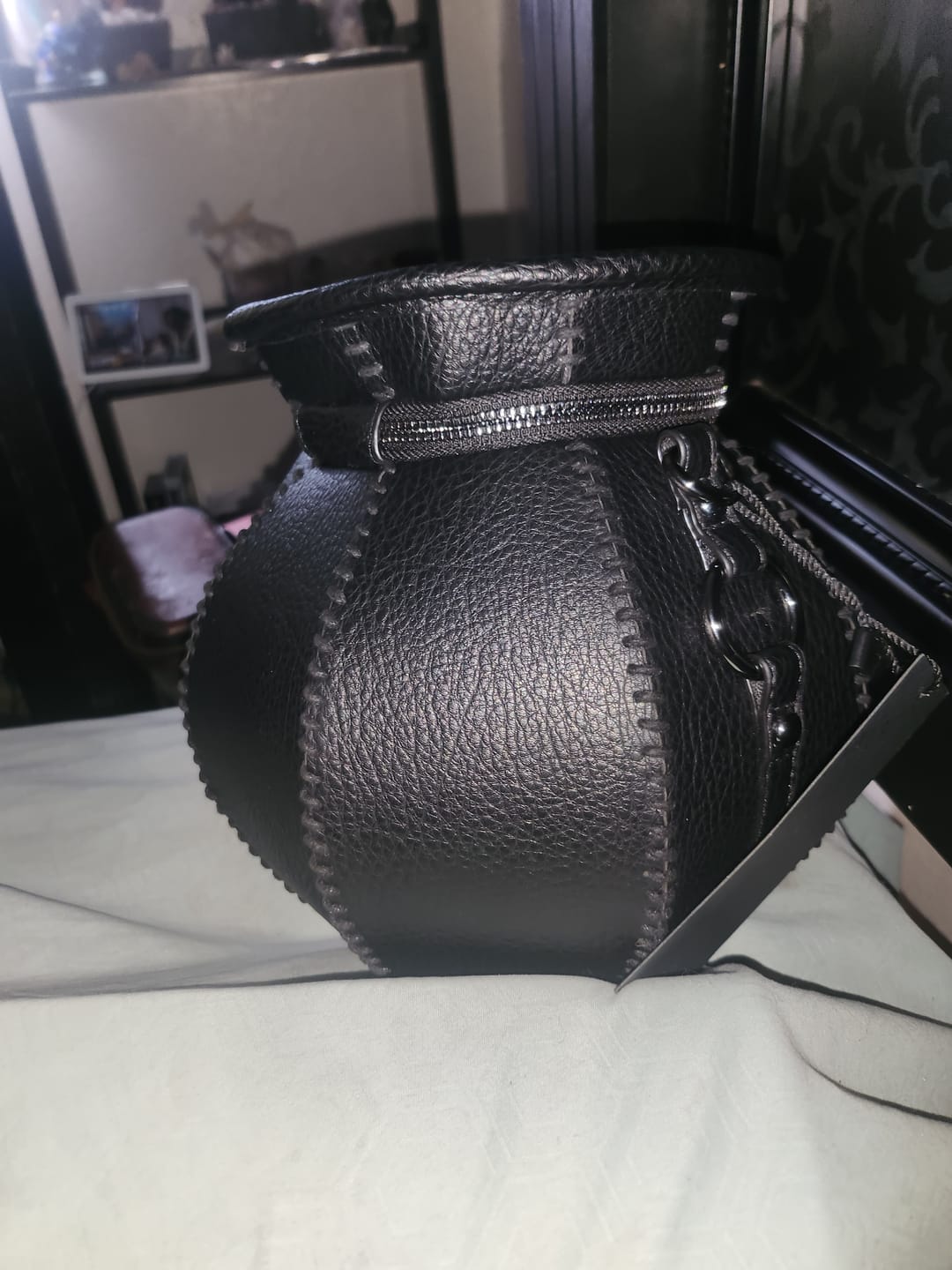 Customer photo review of Cottage Witch Cauldron Crossbody Bag