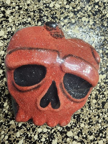 Customer photo review of Bad Seed Bath Bomb