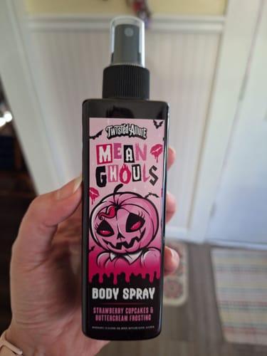 Customer photo review of Mean Ghouls Body Spray