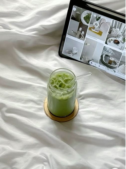 Customer photo review of MATCHA PREMIUM CÉRÉMONIAL 🍵