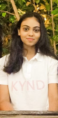 Customer photo review of Kynd Cloud Chic Polo Neck Crop T Shirt