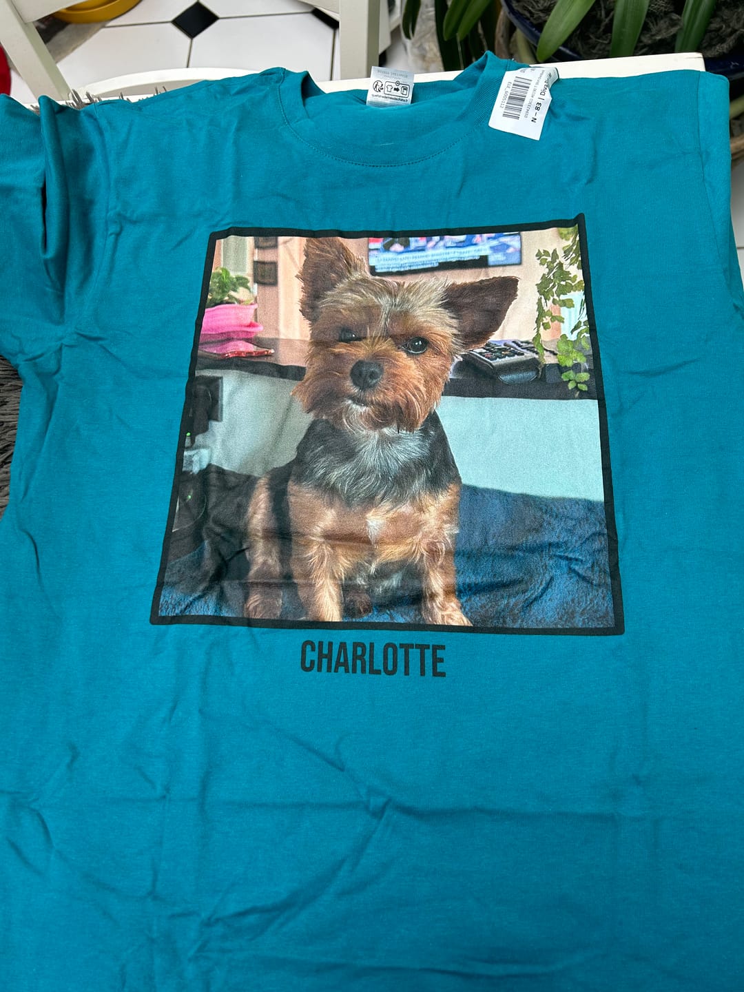 Customer photo review of T-Shirt avec photo - T-Shirt personnalisé