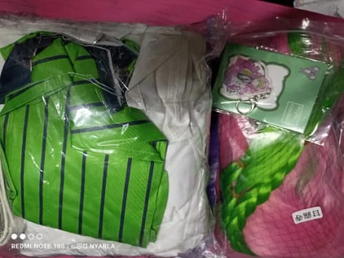 Customer photo review of Demon Slayer Mitsuri Kanroji Love Hashira Cosplay & Halloween Costume