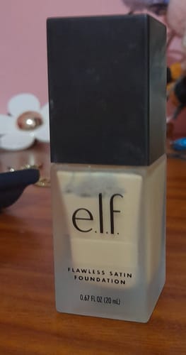 Customer photo review of Flawless Satin Foundation