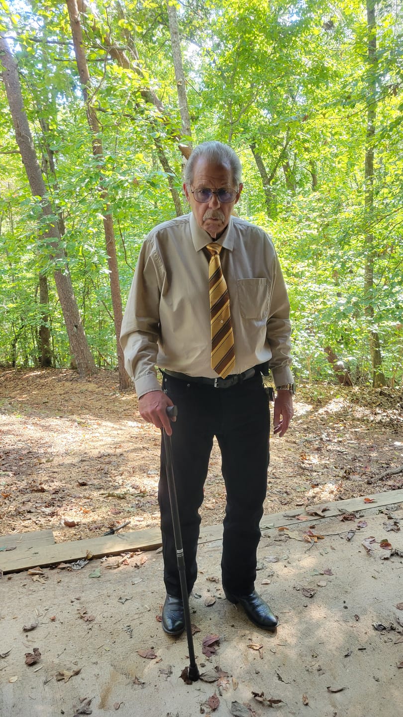 Customer photo review of Golden Python Tie, Pocket Square and Cufflinks