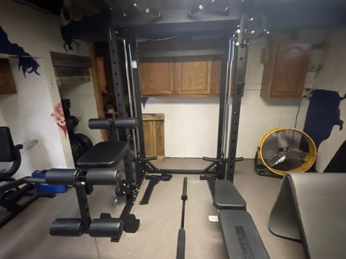 Customer photo review of Major Fitness F22 All-In-One Home Gym Power Rack