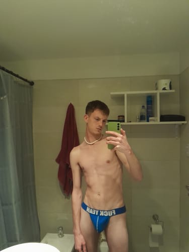Customer photo review of BLUE ORIGINAL JOCKSTRAP