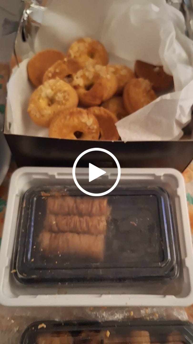 Customer video review of Kourkoubinia – Crispy Greek Phyllo Bites with Citrus & Cinnamon Syrup (200g)